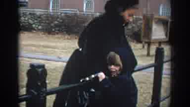Philadephia Pennsylvania USA (1972): A Little Boy Runs To The Camera