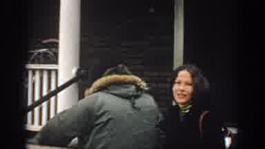 Philadephia Pennsylvania USA (1972): Mother Is Having A Fun Time Playing With Her