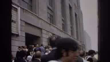 Philadephia Pennsylvania USA (1972): Person Who Graduation From The Building