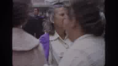 Philadephia Pennsylvania USA (1972): Vintage Film Of Crowd Of People In Urban