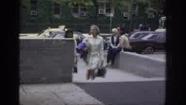 Philadephia Pennsylvania USA (1972): Women Walking Home From Work