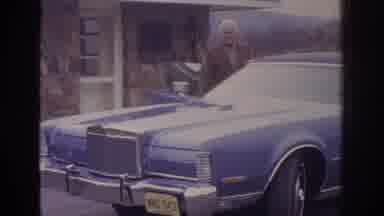 Philadephia Pennsylvania USA (1972): Super Eight Film Footage Of Man Getting Into