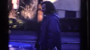 Philadephia Pennsylvania USA (1972): A Man Walking Down The Street And Looking