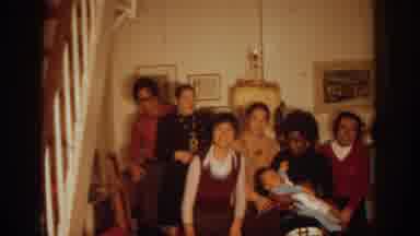 Philadephia Pennsylvania USA (1972): Family Reunion At Home With Many Women And