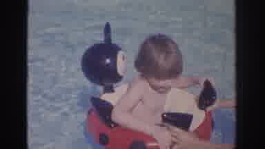 Philadephia Pennsylvania USA (1972): Young Boy Enjoying The Water In The First