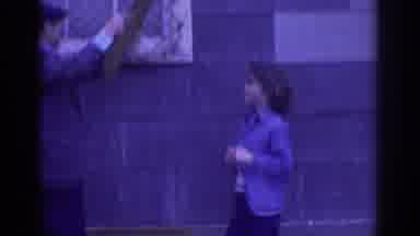 Toronto Canada (1972): Man And Women Taking Down Sign