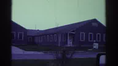Toronto Canada (1972): Rows Of Gray Colored Bungalow Housing Units On Cloudy Day