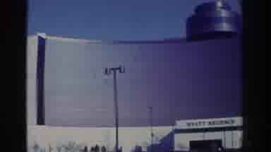 Toronto Canada (1972): Big Huge Edifice In Front Of The Bare Tree