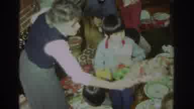 Toronto Canada (1972): One Christmas Gift Given To A Child By An Old Lady