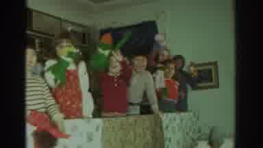 Toronto Canada (1972): Mother And Son Enjoy Birthday Party With Friends And Family