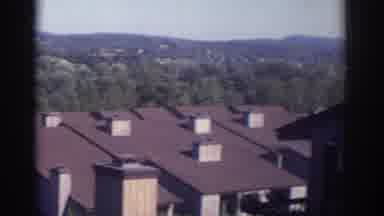 Toronto Canada (1972): An Overview Of A Suburban Housing In A Neighborhood