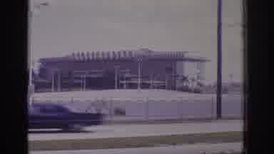 Naples Florida USA (1973): Shots Of A Building Across The Road Of Someone's Home