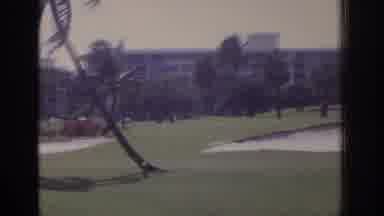 Naples Florida USA (1973): Windy Day On A Golf Course