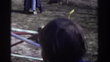 Philadephia Pennsylvania USA (1973): Small Children Playing On A Dome Climber On A