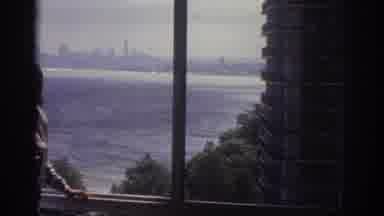 Cleveland Ohio USA (1974): Watching And Enjoying Outside View Of A Sea, Its Shore
