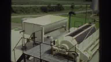 Cleveland Ohio USA (1974): Industrial Setting Surrounded By Countryside With A