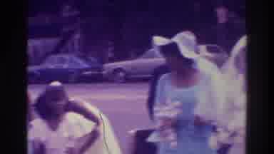 Atlanta Georgia USA (1975): It Is A Wedding Function They Are Wear White Color