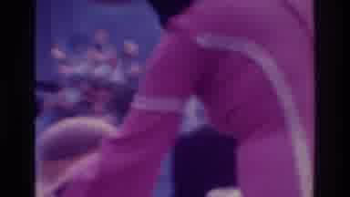 Atlanta Georgia USA (1975): Little Kids And Two Old Ladies Standing In Front Of A
