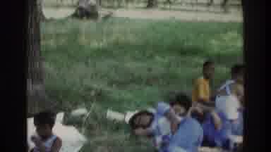 Atlanta Georgia USA (1975): The Family Are Going To The Picnic And Playing On The