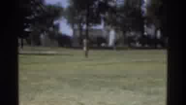 Atlanta Georgia USA (1975): Person Running On Grassy Field