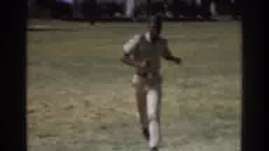 Atlanta Georgia USA (1975): The Security Is Running To Give Something To The Small