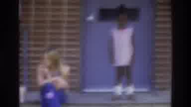 Atlanta Georgia USA (1975): Black and White Kids outside of school
