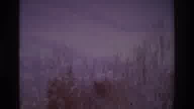 Atlanta Georgia USA (1975): Overseeing A Foggy Landscape With Possible Town Down A
