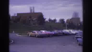 Atlanta Georgia USA (1975): Cars Parked In Parking Lot
