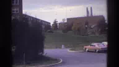 Atlanta Georgia USA (1975): The Car Moving Very Fast Of The Road