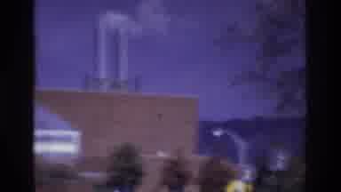 Atlanta Georgia USA (1975): Camera Viewing Sky And Vintage Building And Light