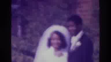 Bronx New York USA (1975): Blushing Bride And Groom Smiling For Wedding Photo On