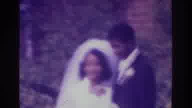 Bronx New York USA (1975): Wedding Ceremony Of Interracial Couple