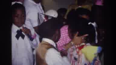 Bronx New York USA (1975): Many Kids Are Celebrating The Birthday Party