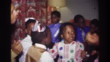 Bronx New York USA (1975): Children Dancing In The Party