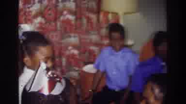 Bronx New York USA (1975): The Children Are Enjoy The Party Because Of Holidays