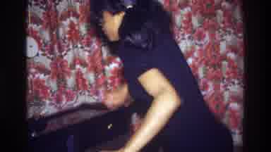 Bronx New York USA (1975): Woman Dancing A Unique Indoor Style
