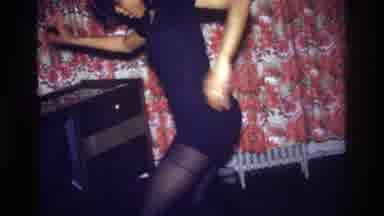 Bronx New York USA (1975): The Girl Are Surrounded By Dance In The House