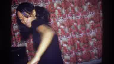 Bronx New York USA (1975): One Girl And A Child Was Dancing In The Room