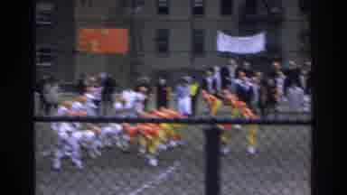 Bronx New York USA (1975): Game Going On In Front Of Lively Public On Nice Sunny