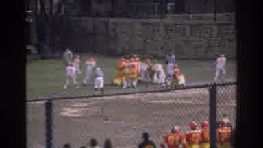 Bronx New York USA (1975): Youth Football Team Drills Or Competes In Uniforms