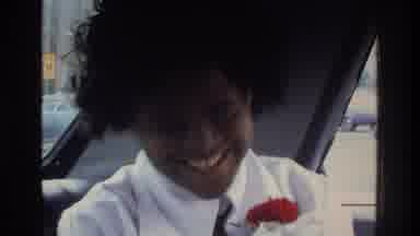 Bronx New York USA (1975): A Very Smiley Reaction To A Statement Provided With A