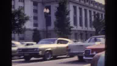Washington DC USA (1975): A Day In The Life Of The Bustling City Life