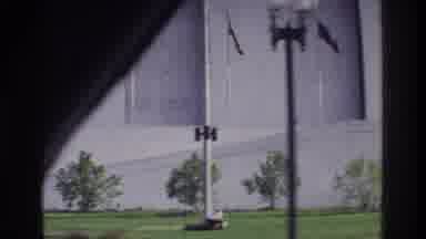 Washington DC USA (1975): Government Building With Imposing Obelisk And Set Of