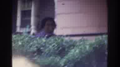 Washington DC USA (1975): A Woman Enjoying Her Porch On A Sunny Day In Her