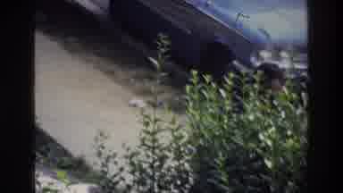 Washington DC USA (1975): Man Walking Suited Up Sitting In Car