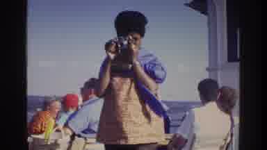 Washington DC USA (1975): Woman Taking A Picture
