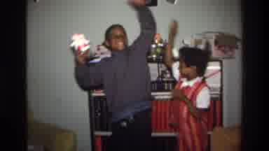 Washington DC USA (1975): Kids Playing In A Living Room