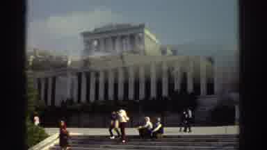 Greece (1976): Many People Visiting Ancient Ruins On A Nice Sunny Day