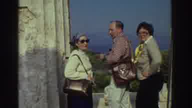 Greece (1976): People On Vacation Taking Pictures Overlooking The Beautiful Sites