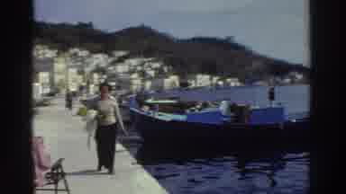 Greece (1976): Ship Ride From The Harbor To The Boat Cruise